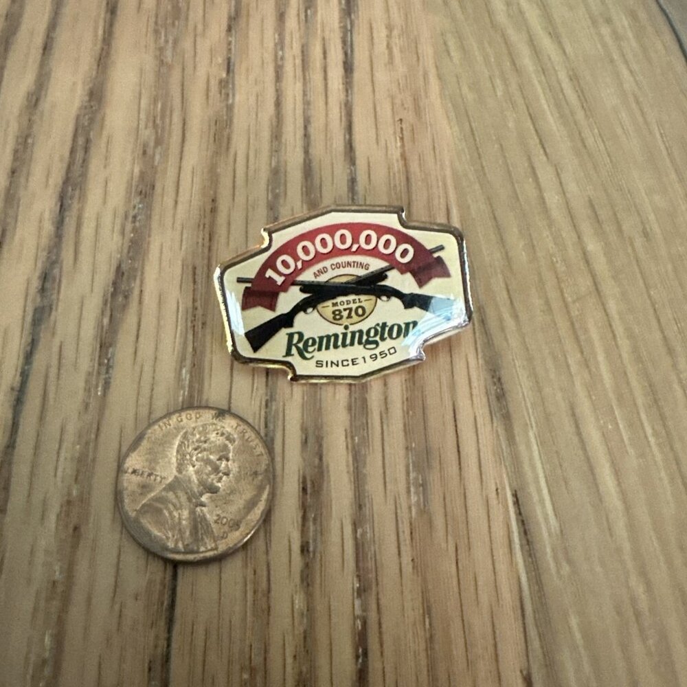 Vtg Remington 870 Ammo Bullet Gun Target Shooting Pin New NOS 1990s 10million - Picture 5 of 5